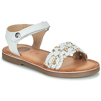 Shoes Girl Sandals Gioseppo WEA White / Gold