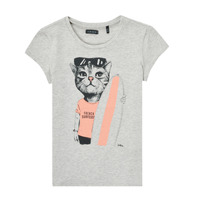 Clothing Girl Short-sleeved t-shirts Ikks ECODU Grey