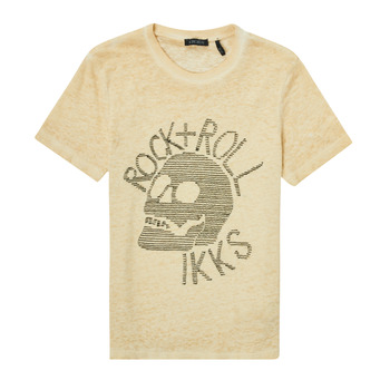 Clothing Boy Short-sleeved t-shirts Ikks FECIALIA Yellow