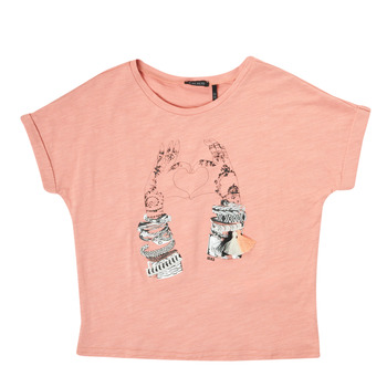 Clothing Girl Short-sleeved t-shirts Ikks EAGLEA Pink
