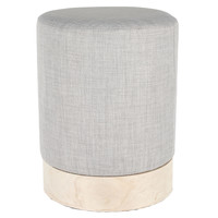 Home Pouffes The home deco factory ESCANDINAVO Grey / Clear