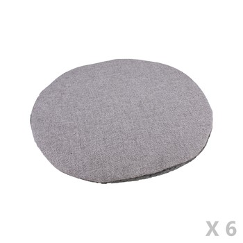 Home Chair cushion The home deco factory HONORE X6 Grey