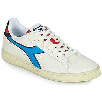 Shoes Low top trainers Diadora GAME L LOW ICONA White / Blue / Red