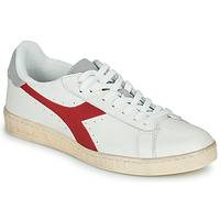Shoes Men Low top trainers Diadora GAME L LOW USED White / Red