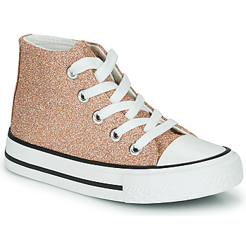 Shoes Girl Low top trainers Citrouille et Compagnie OUTIL Champagne