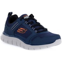 Shoes Men Low top trainers Skechers Track Knock Navy blue