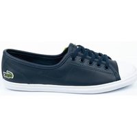Shoes Women Low top trainers Lacoste Ziane Navy blue
