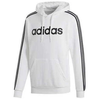 Clothing Men Sweaters adidas Originals Essential 3STRIPE Linear Hoodie White