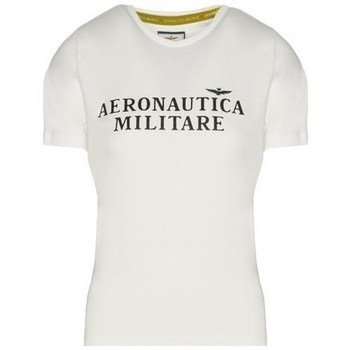 Clothing Women Short-sleeved t-shirts Aeronautica Militare TS1914DJ49673004 White