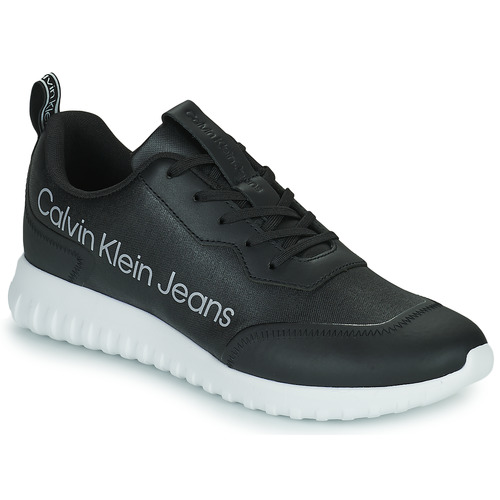Shoes Men Low top trainers Calvin Klein Jeans SPORTY EVA RUNNER 1 Black