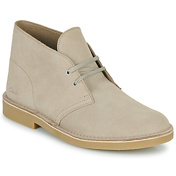 Shoes Men Mid boots Clarks Desert BT EVO Beige
