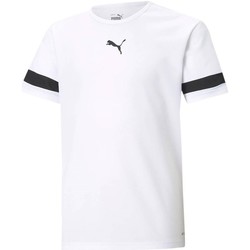 Clothing Boy Short-sleeved t-shirts Puma Teamrise Jersey White