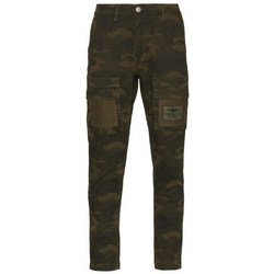Clothing Men Cargo trousers Aeronautica Militare PA1457CT2899 Olive