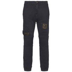 Clothing Men Cargo trousers Aeronautica Militare PF743J505 Black