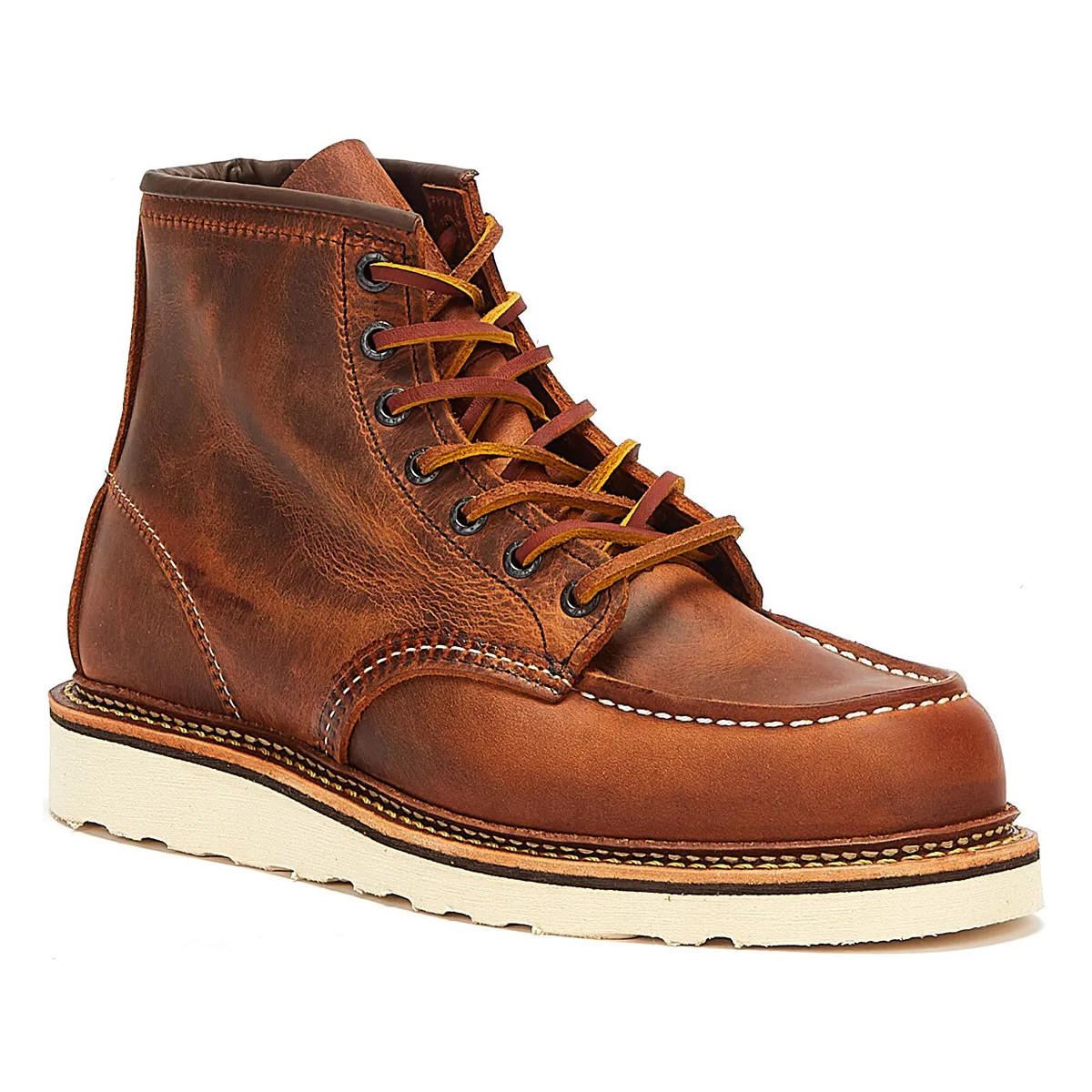 Red Wing Classic Moc Toe R&t Mens Copper Brown Boots Brown