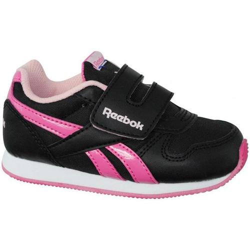 Shoes Children Low top trainers Reebok Sport Royal Cljogg Black, Pink