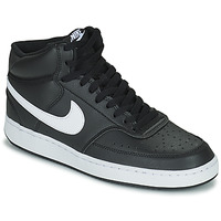 Shoes Men Hi top trainers Nike Nike Court Vision Mid Next Nature Black / White