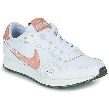 Shoes Children Low top trainers Nike Nike MD Valiant SE White / Orange