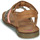 Shoes Girl Sandals Shoo Pom HAPPY SALOME Brown / Pink