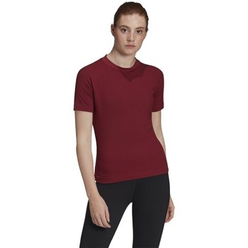 Clothing Women Short-sleeved t-shirts adidas Originals Karlie Kloss Tee Cherry 