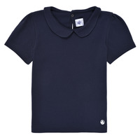 Clothing Girl Short-sleeved t-shirts Petit Bateau BECHI Marine