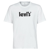 Clothing Men Short-sleeved t-shirts Levi's SS RELAXED FIT TEE Logo / White