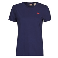 Clothing Women Short-sleeved t-shirts Levi's PERFECT TEE Sea / Captain / Blue