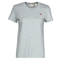 Clothing Women Short-sleeved t-shirts Levi's PERFECT TEE Heather / Grey