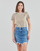 Clothing Women Short-sleeved t-shirts Levi's PERFECT TEE Rosemarry / 39185-0167 / Butternut
