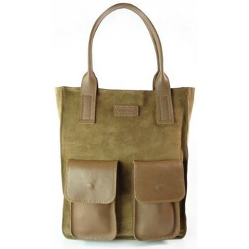 Bags Women Handbags Vera Pelle Camel Xxl A4 Olive