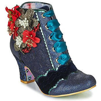 Shoes Women Ankle boots Irregular Choice Winter Blooms Blue / Red