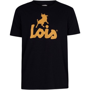 Clothing Men Short-sleeved t-shirts Lois Logo Classic T-Shirt blue
