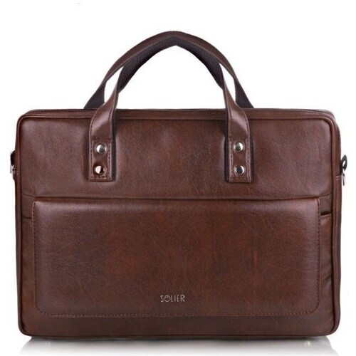 Bags Men Bag Solier S32 Brown