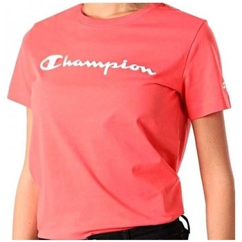 Clothing Women Short-sleeved t-shirts Champion Crewneck Tee Red