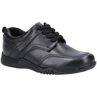 Shoes Boy Derby Shoes Hush puppies Harvey Junior Boys School Shoes black