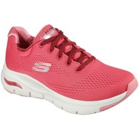 Shoes Women Low top trainers Skechers Arch Fit Sunny Outlook Womens Trainers pink