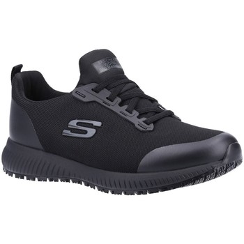 Skechers  Work Squad SR Womens Wide Fit Trainers  women's Shoes (Trainers) in Black