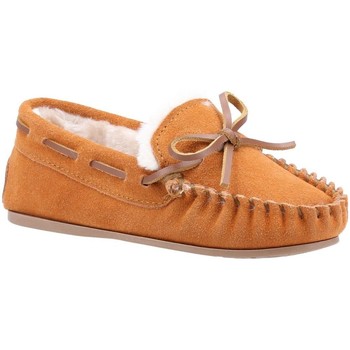 Shoes Girl Boat shoes Hush puppies Addison Kids Slippers brown