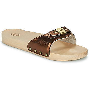 Scholl  PESCURA FLAT  women's Mules / Casual Shoes in Gold