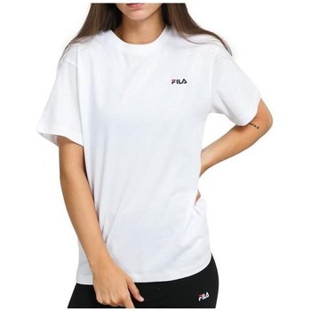 Clothing Women Short-sleeved t-shirts Fila Efrat Tee W White