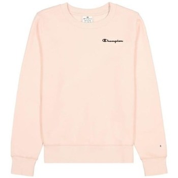 Clothing Women Sweaters Champion Crewneck Sweatshirt Pink