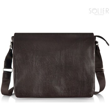 Bags Men Bag Solier S1114460 Brown