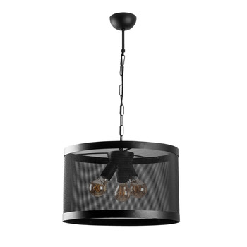 Home Chandeliers and ceiling lights Opviq Chandelier - Endustriyel - 11070 Black