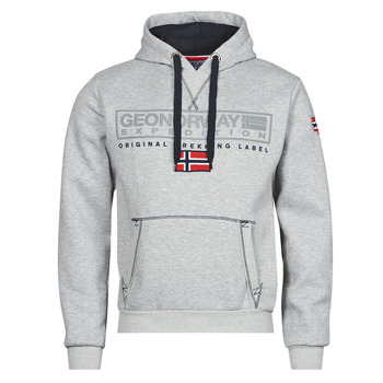 Clothing Men Sweaters Geographical Norway GASIC Grey / Mix