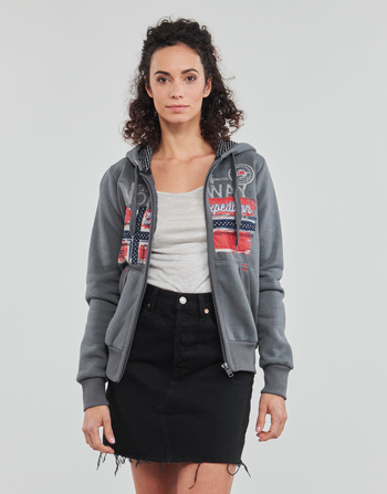 Clothing Women Sweaters Geographical Norway FARLOTTE Grey