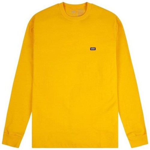 Clothing Men Sweaters Vans MN Off The Wall Clas Yellow