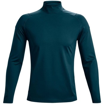 Clothing Men Sweaters Under Armour Coldgear Rush Mock Navy blue