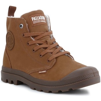Shoes Men Mid boots Palladium Pampa HI Zip WL Brown
