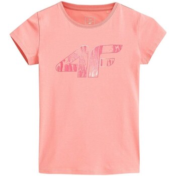 Clothing Girl Short-sleeved t-shirts 4F JTSD009A Pink