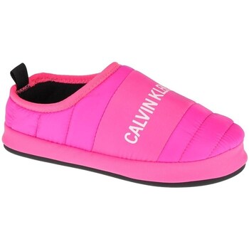 Shoes Women Slippers Calvin Klein Jeans Home Slipper Pink